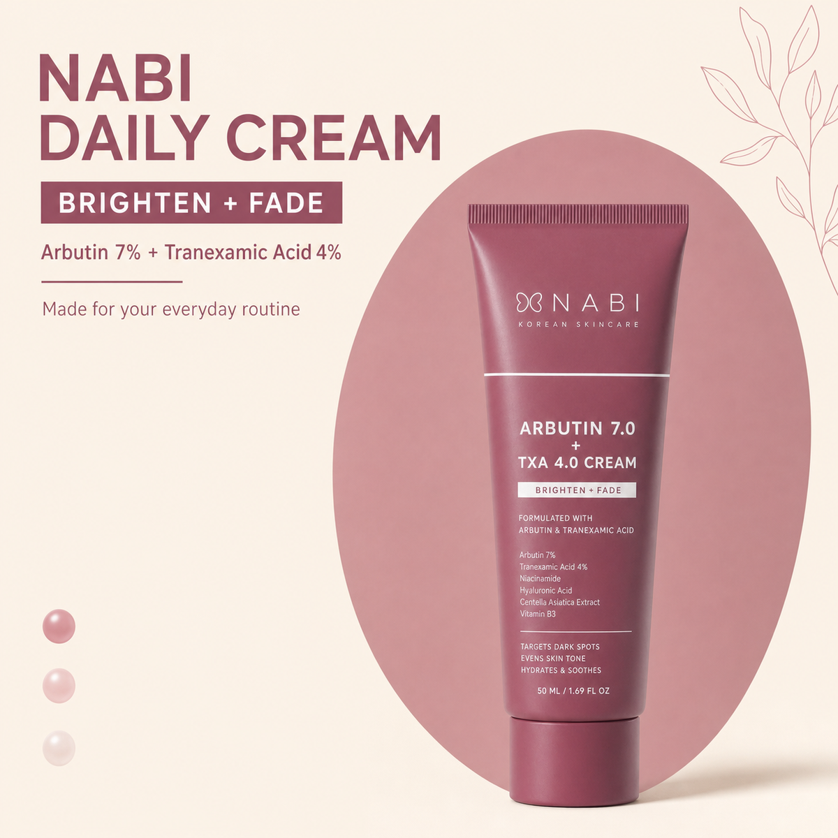 NABI - Alpha Arbutin + TXA Cream