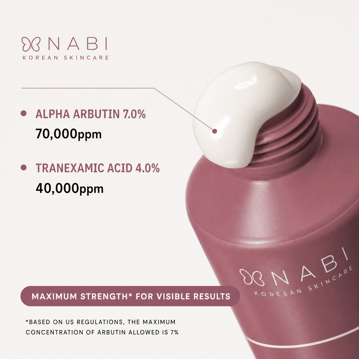 NABI - Alpha Arbutin + TXA Cream