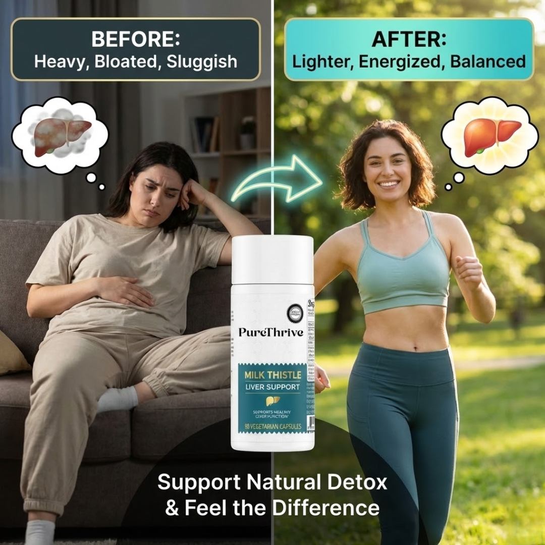 PureThrive Cardo Mariano Apoyo Hepático