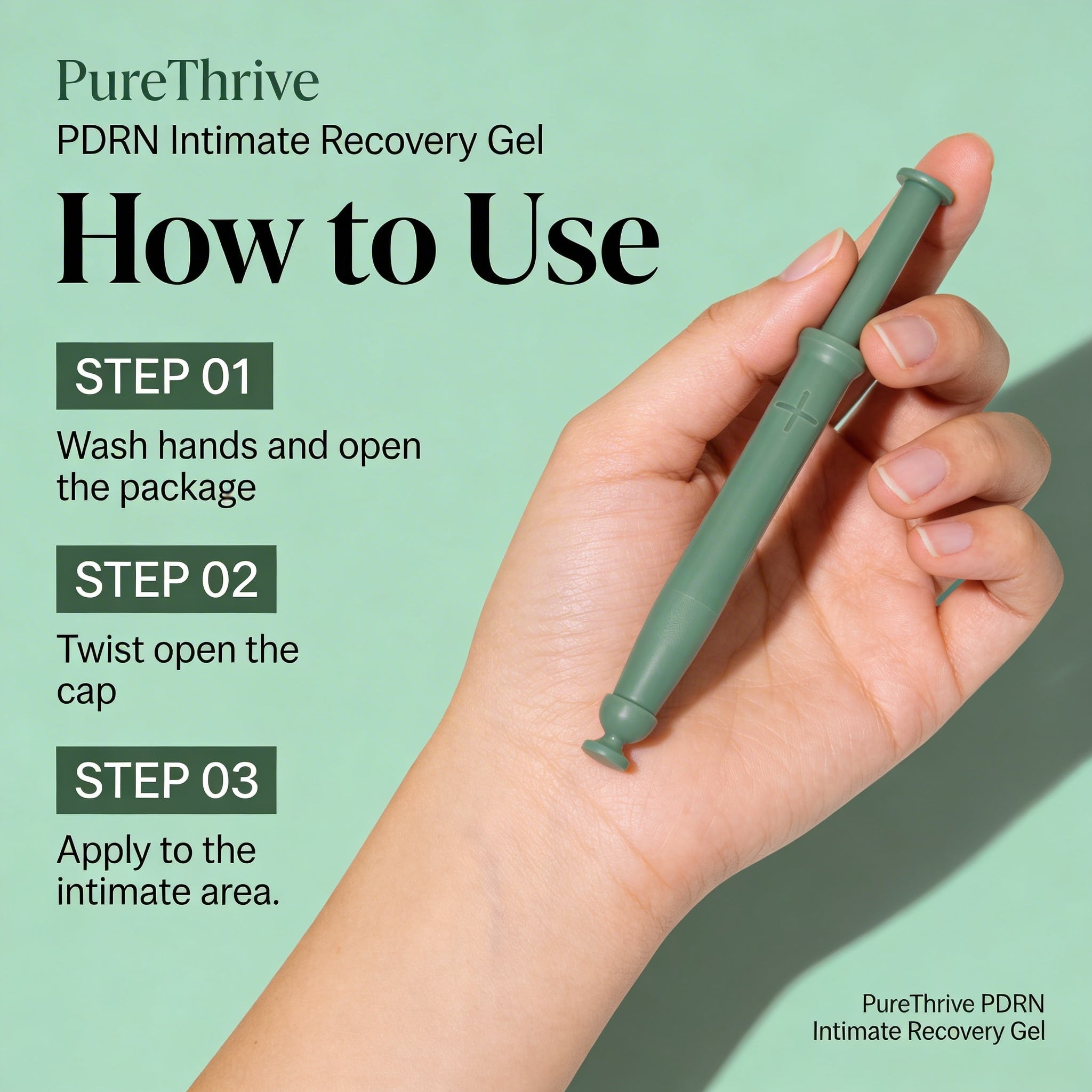 PureThrive PDRN Intimate Recovery Gel | Restore, Rejuvenate & Rebalance