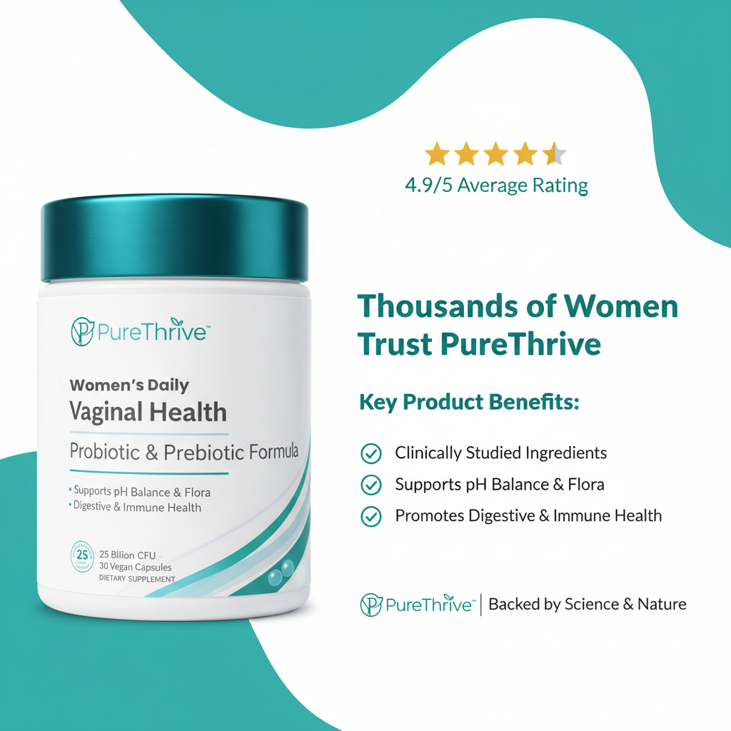 PureThrive Vaginal Health Probiotic & Prebiotic Formula