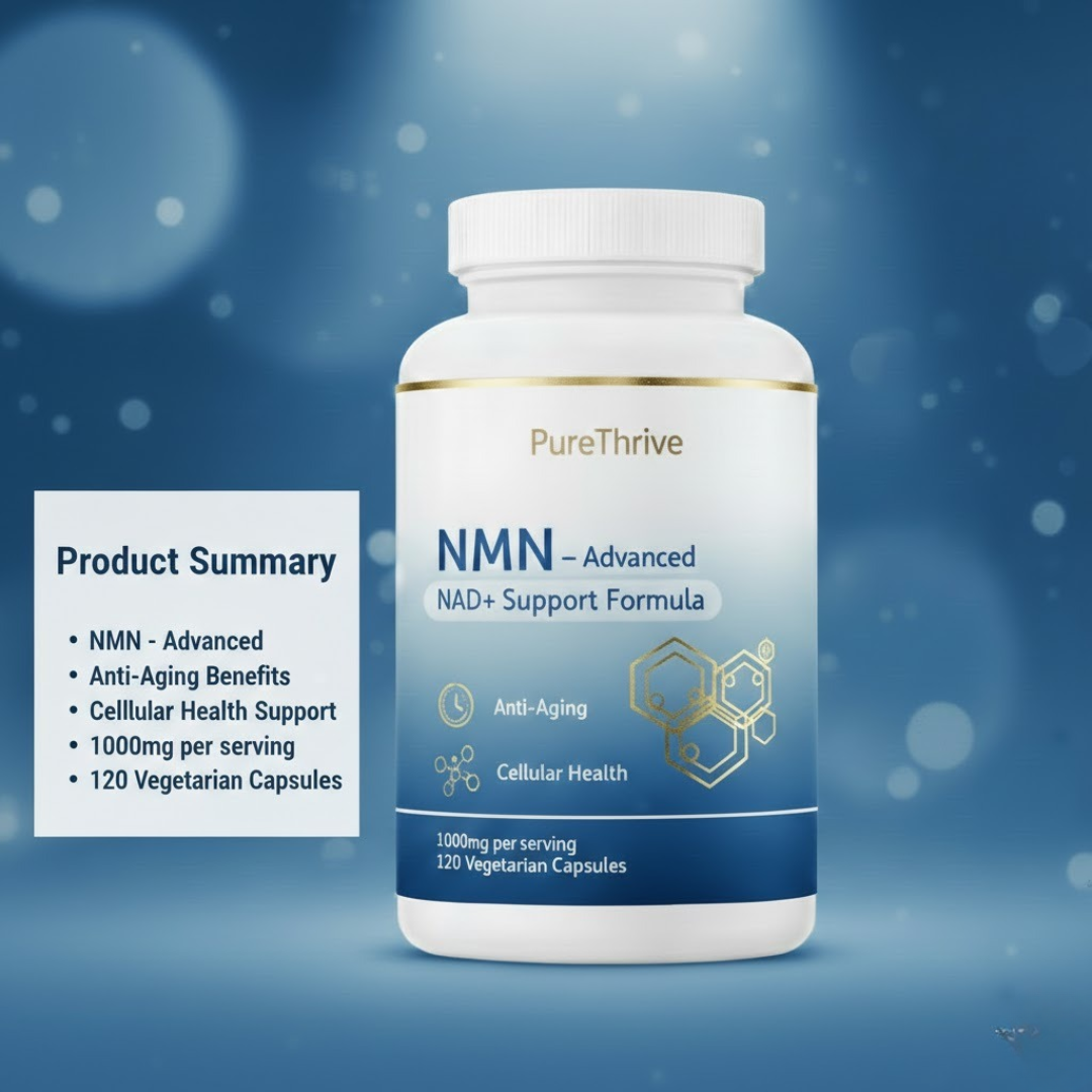 PureThrive NMN 1000mg Advanced NAD+ Formula