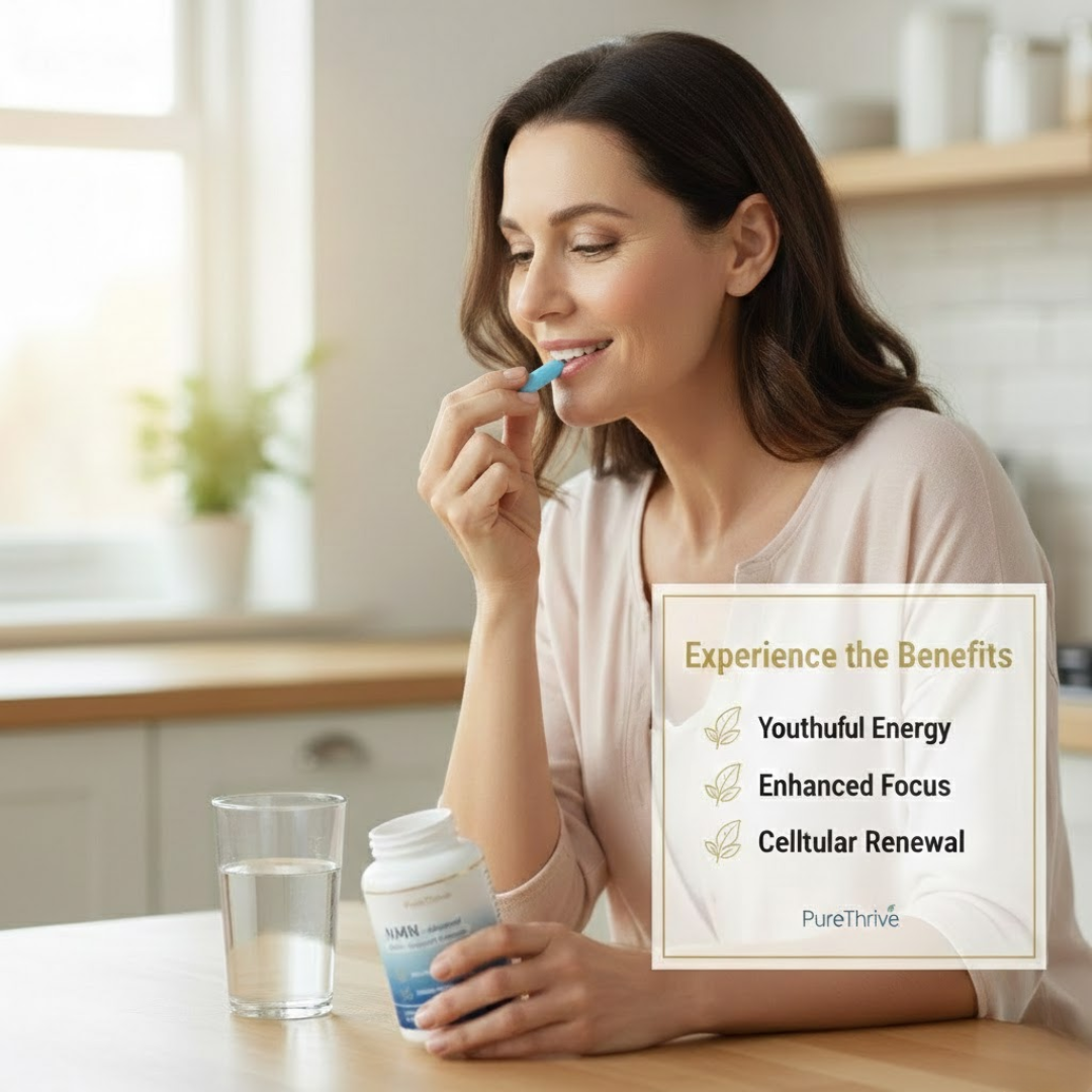 PureThrive NMN 1000mg Advanced NAD+ Formula
