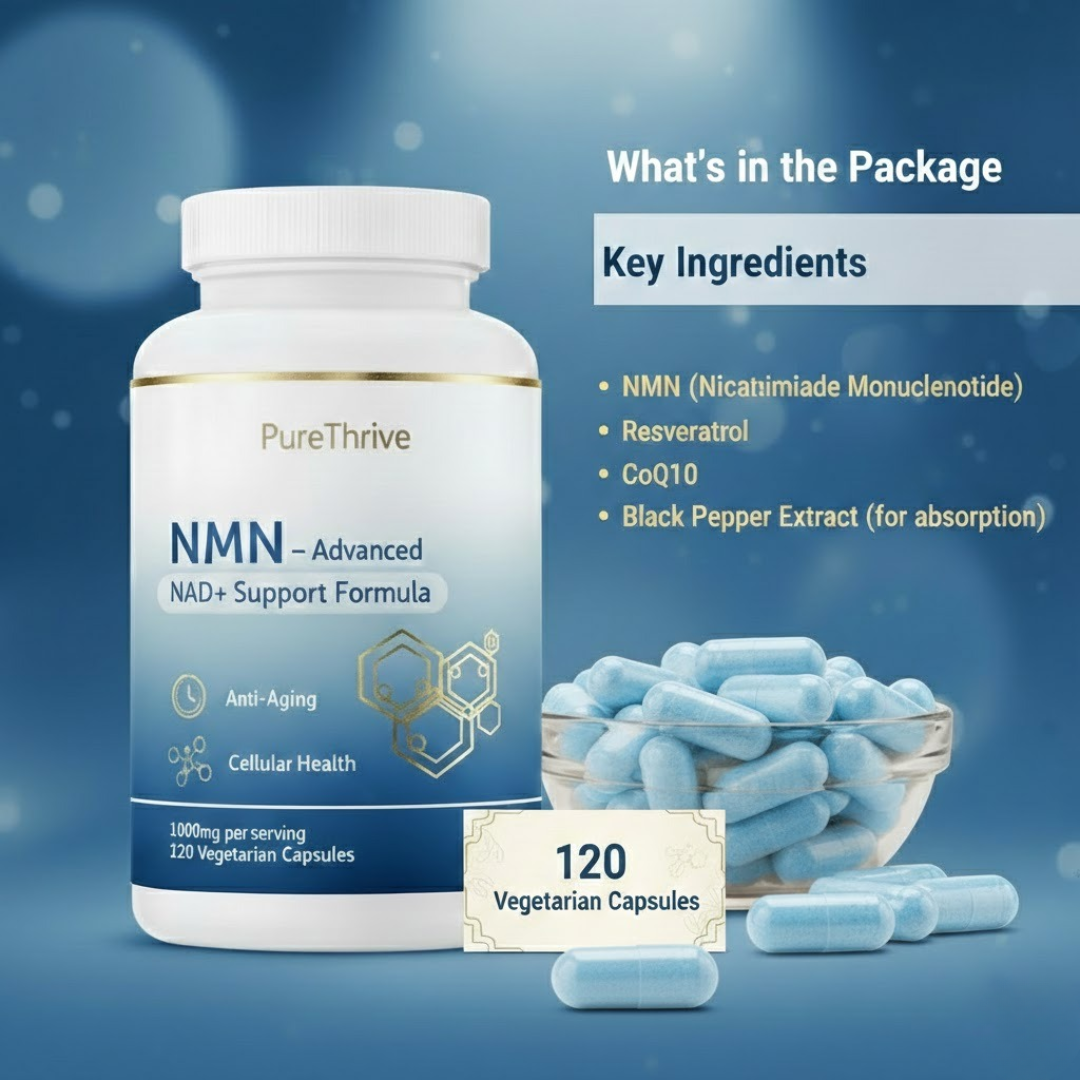 PureThrive NMN 1000mg Advanced NAD+ Formula