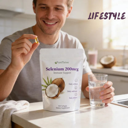 PureThrive Selenium 200mcg Immune Support