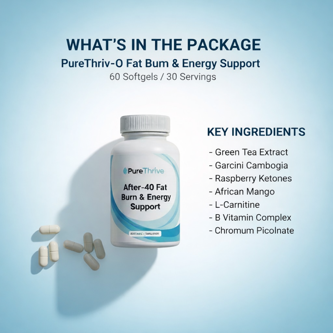 PureThrive After-40 Fat Burn & Energy Support