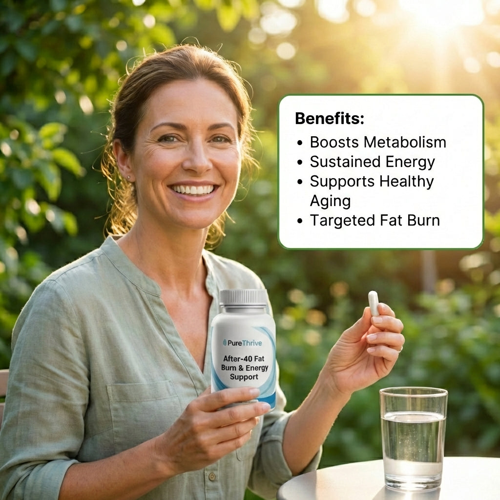 PureThrive After-40 Fat Burn & Energy Support