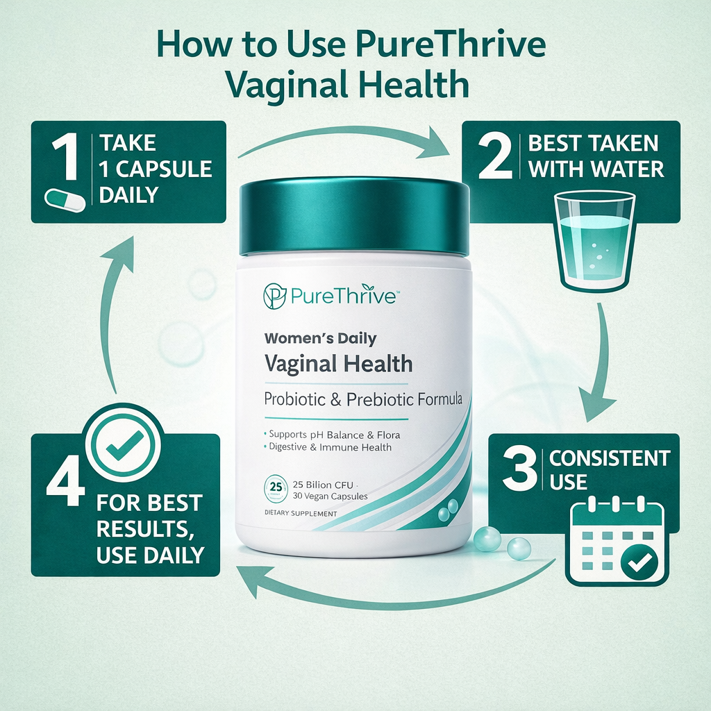 PureThrive Vaginal Health Probiotic & Prebiotic Formula